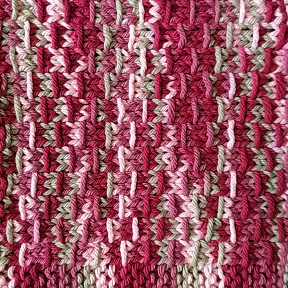 Hand Knit Baby Bib - Picture 3 of 5